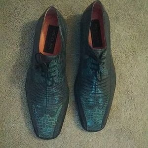 Mezlan Plantinum Ginuwine Lizard